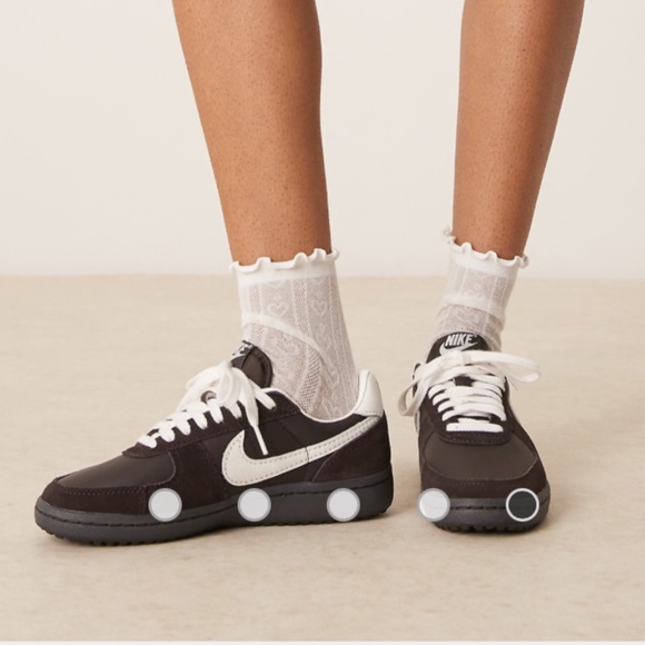 Nike Field General Sneakers in Brown & White - Picture 3 of 10